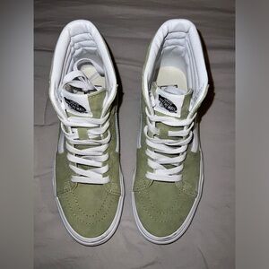 Green Hightop Vans